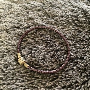 Pandora leather bracelet